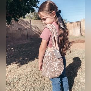 Champagne Sparkle Purse/Shoulder Bag